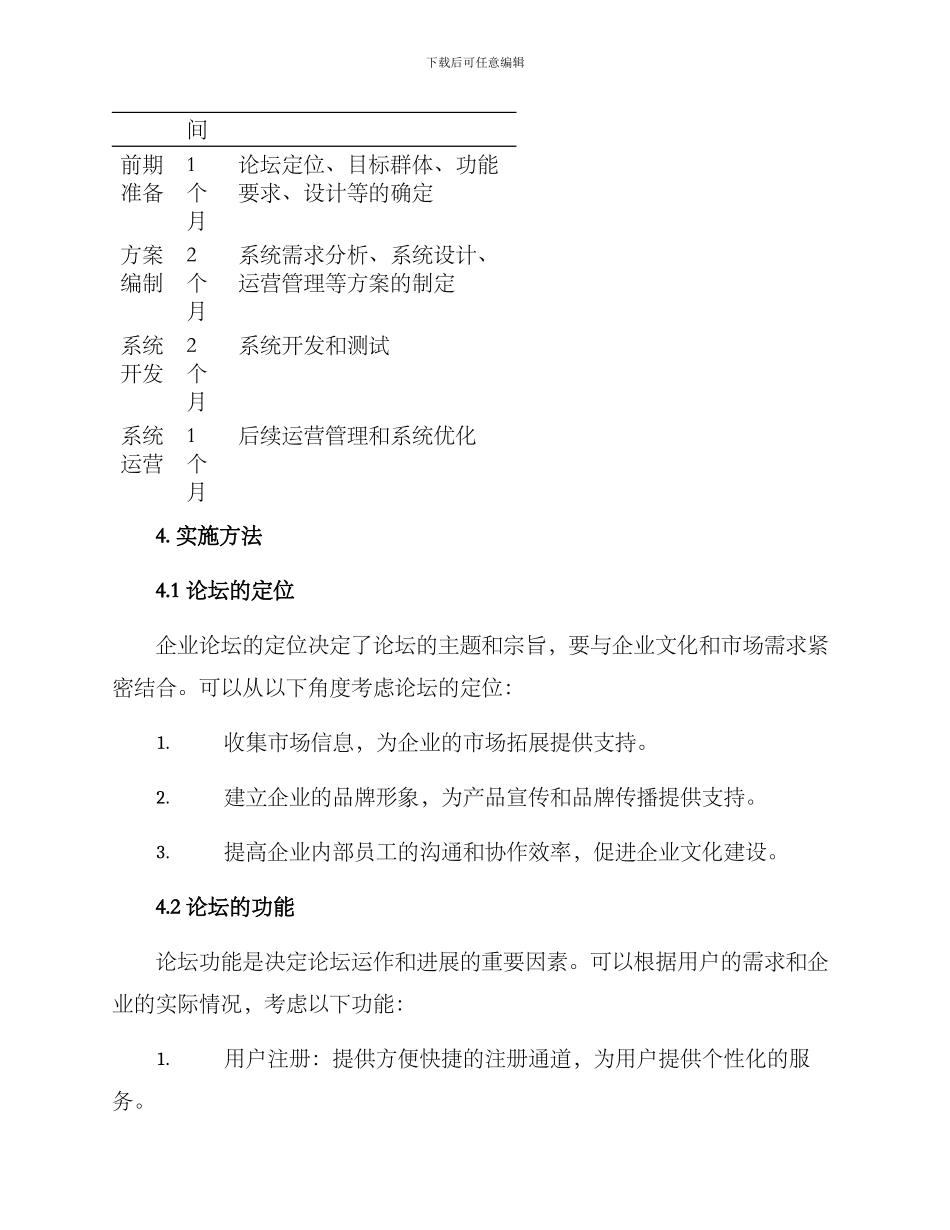 企业论坛开展方案_第3页