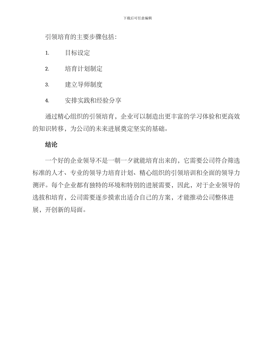 企业领导上位方案_第3页