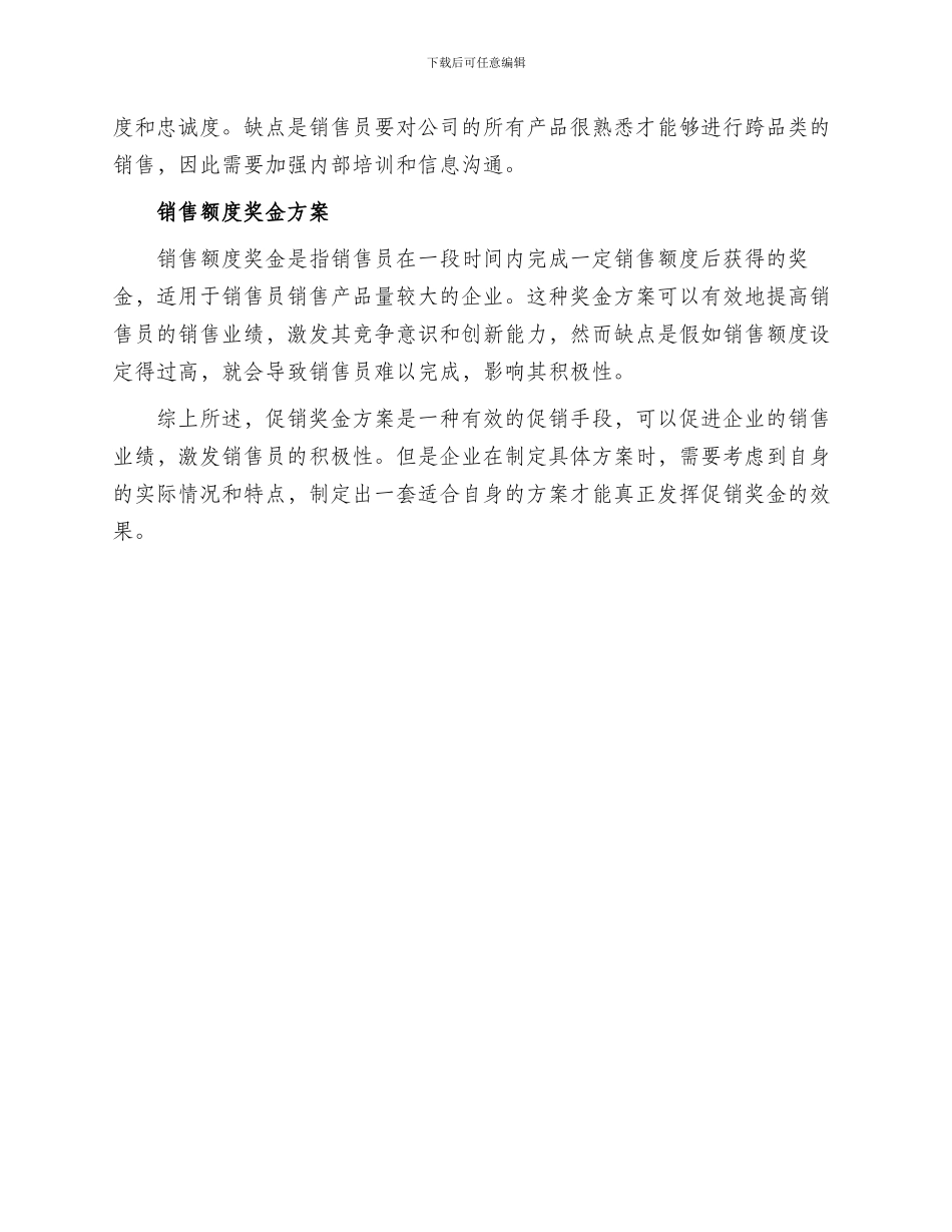促销奖金方案精辟_第2页