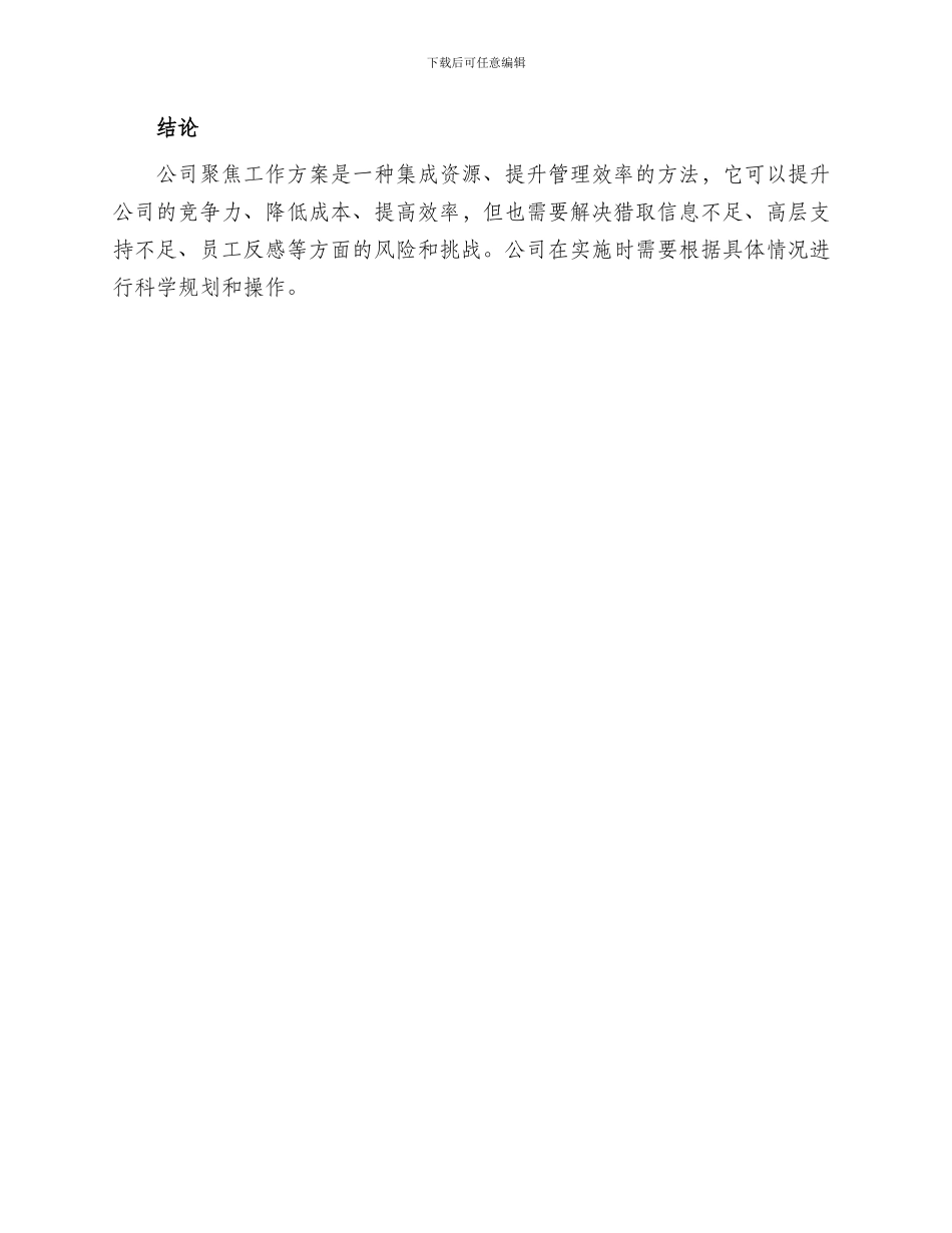 公司聚焦工作方案_第3页