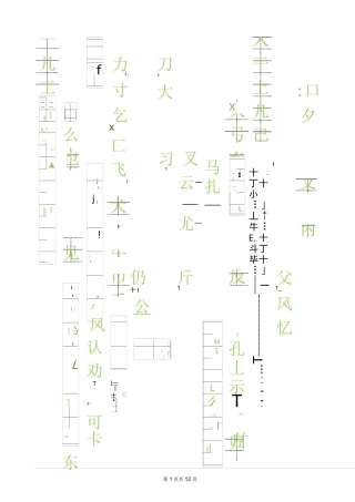行书字帖(练字首选)