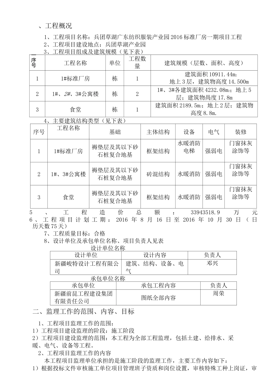 标准厂房监理规划_第1页