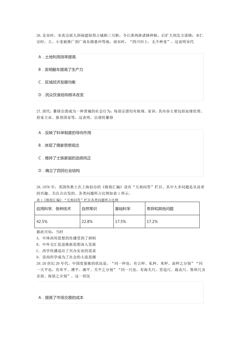 2020全国高考历史1卷_第2页