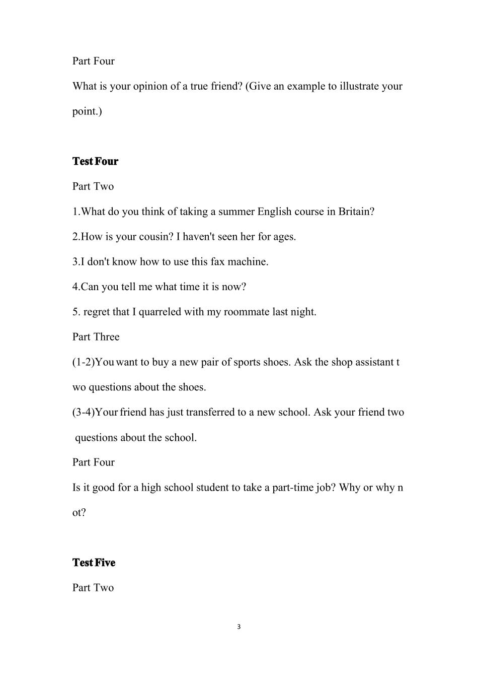 2020届高考英语口试专项整理_第3页