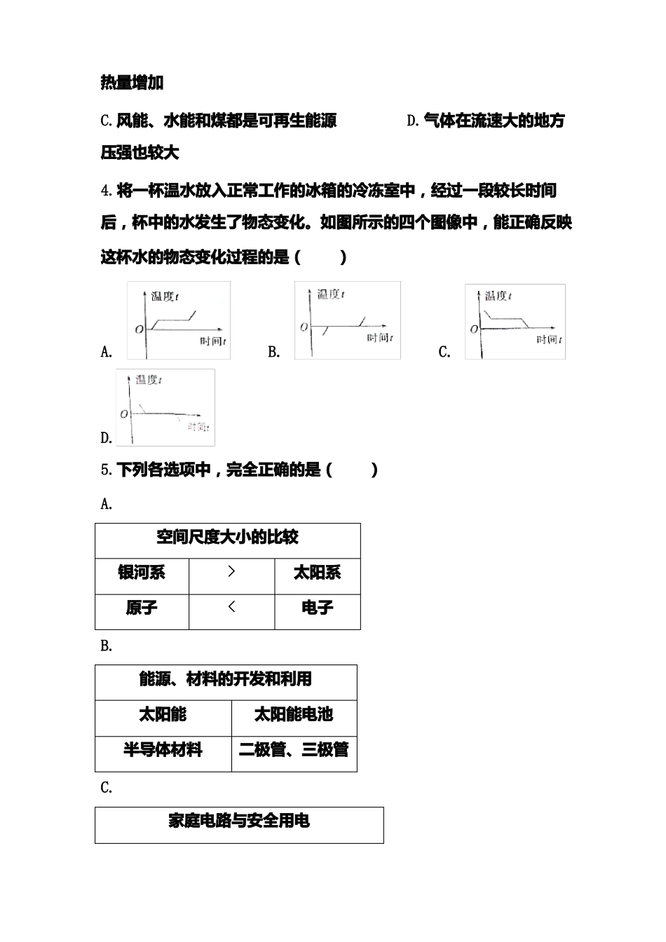 2020年山东济宁中考物理试题含答案_第2页