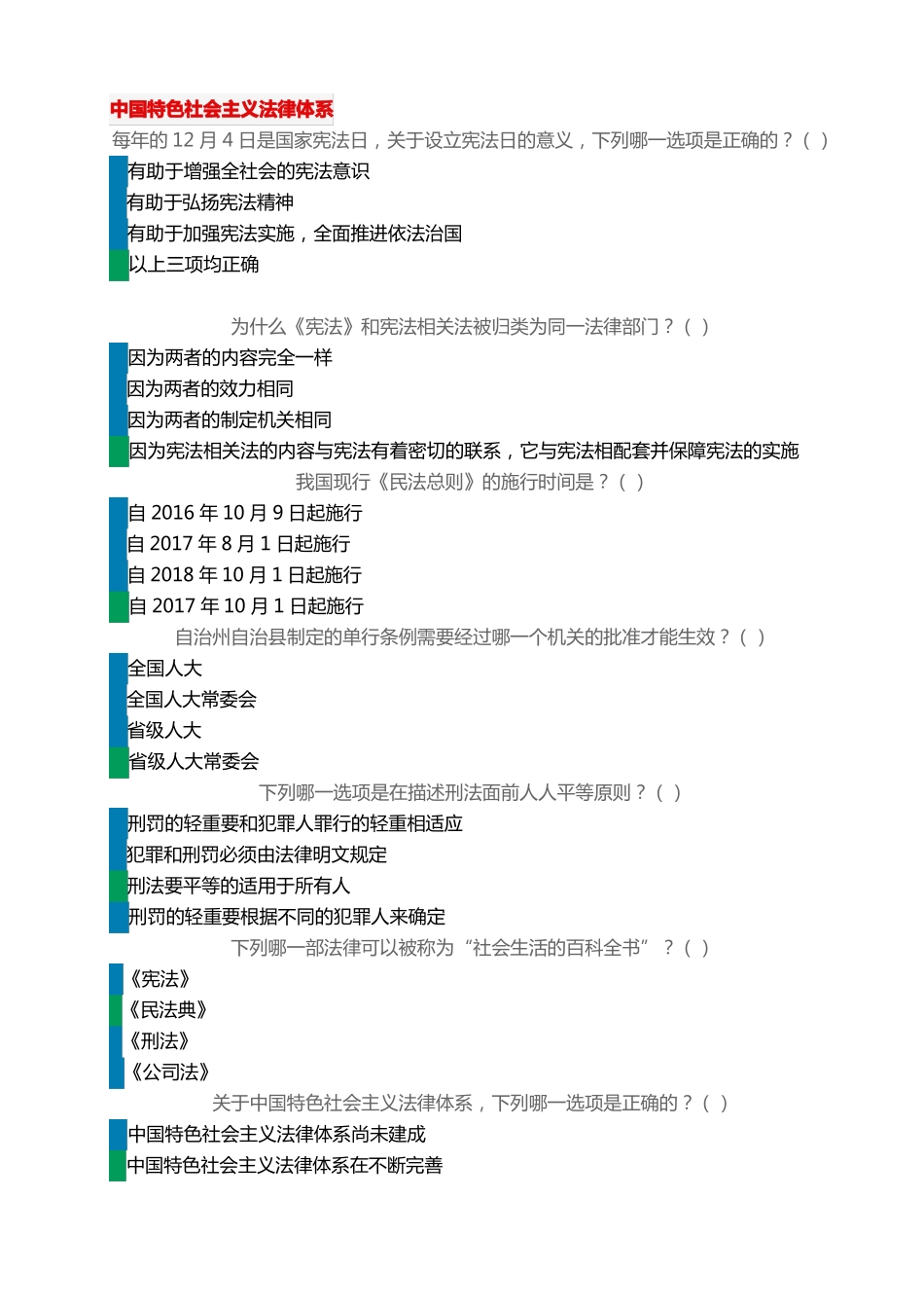 2020年第五届宪法小卫士习题及答案_第1页