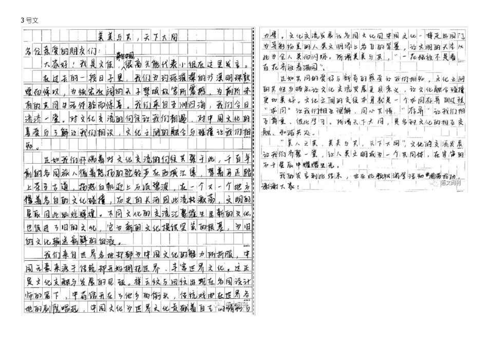 2020广州一模作文标杆卷_第3页