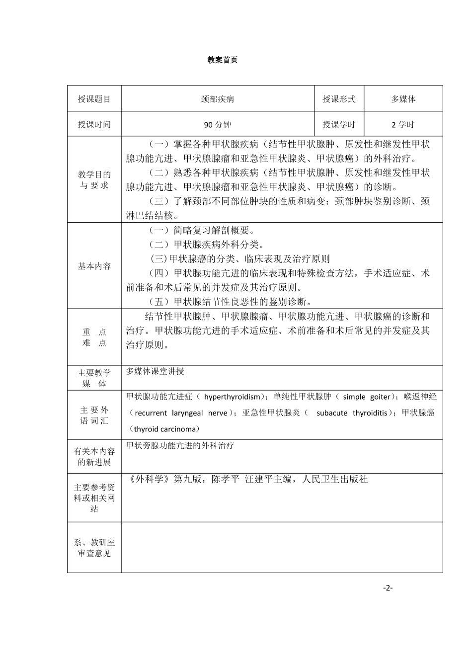 2020颈部疾病教案_第2页