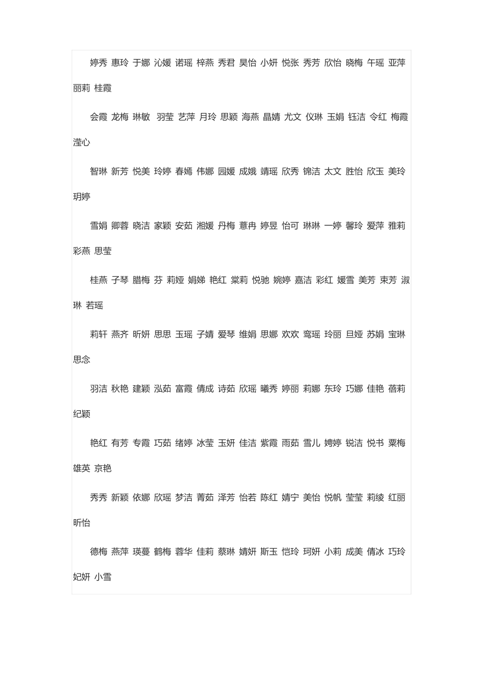 2021年取名字大全女孩_第2页