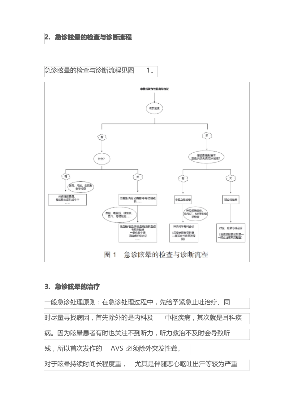 2021年眩晕急诊诊断与治疗指引全文_第3页