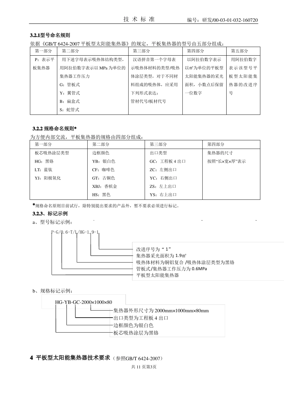 32平板型太阳能集热器技术标准_第3页