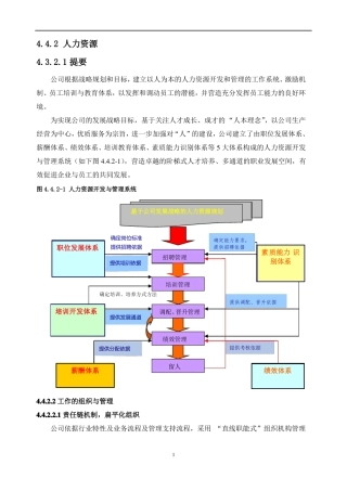 4XX公司卓越绩效自评报告—人力资源