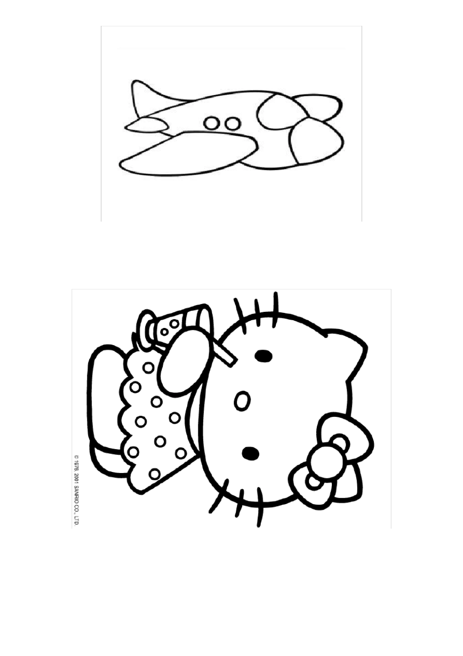 4岁宝宝涂色图_第1页