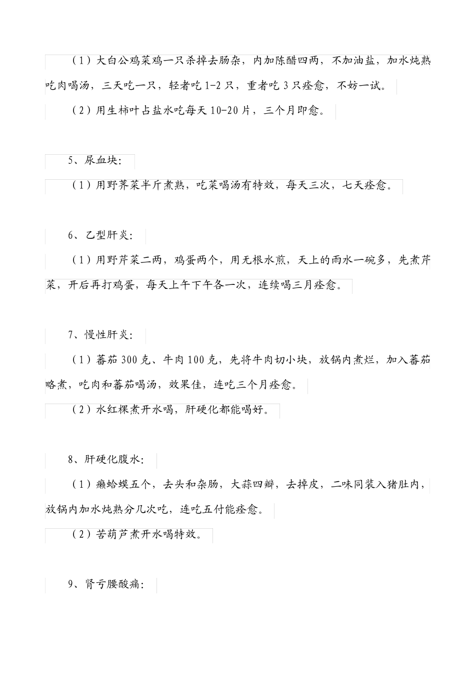 65个民间实用偏方_第2页