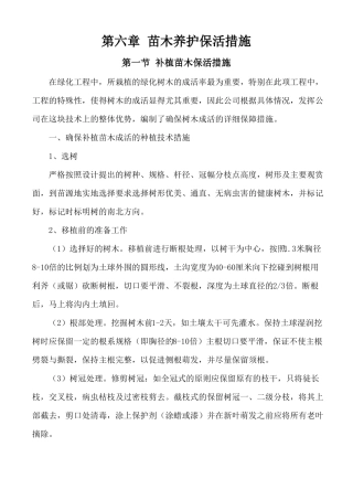 6苗木保活措施