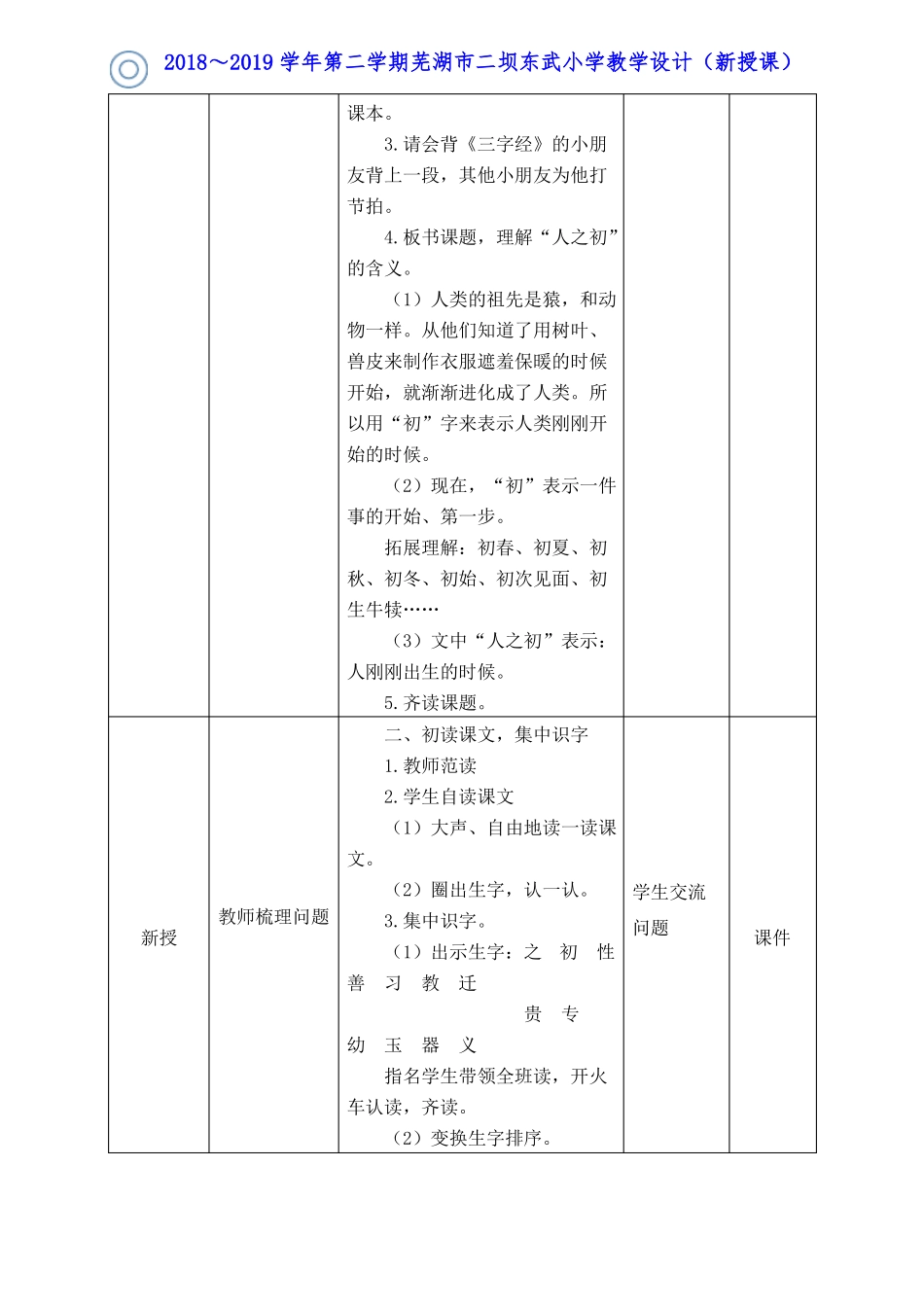 8人之初教学设计_第2页