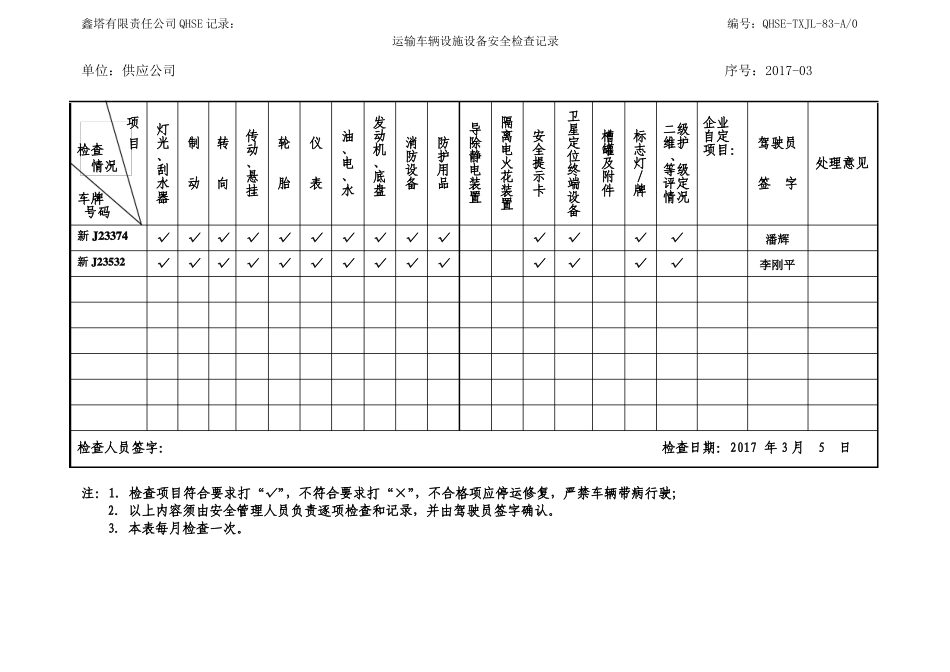 8运输车辆设施设备安全检查记录_第3页