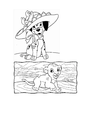 900张儿童涂色画画黑白图片一