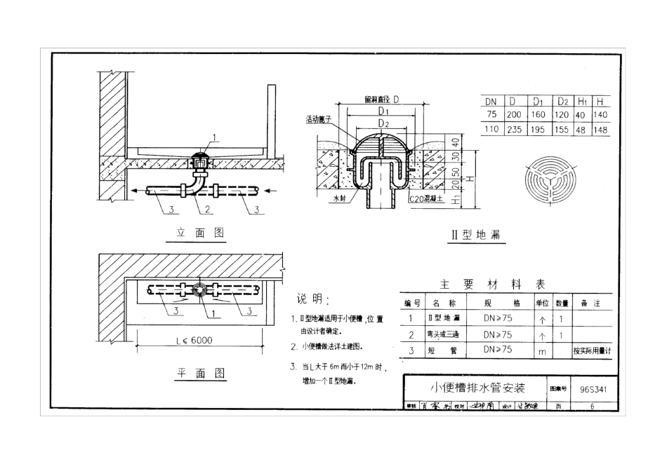 96S341建筑排水用PVC管安装图集资料_第3页