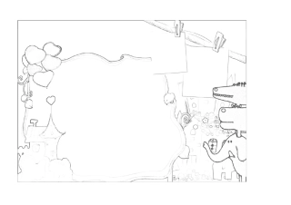 A3手抄报模板3篇黑白+彩色