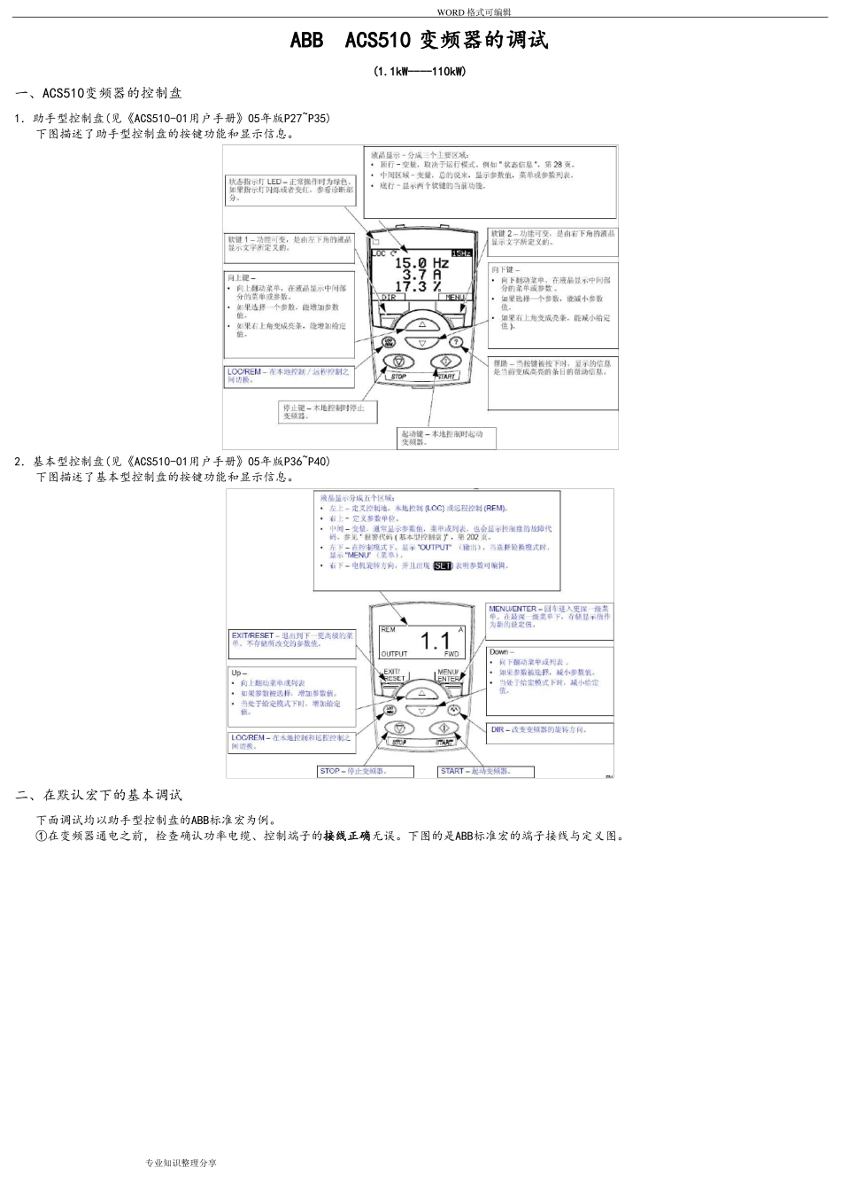 ABB变频器调试含PLC程序与电气图纸_第1页