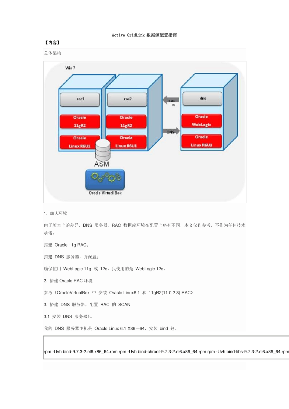 ActiveGridLink数据源配置指引_第1页