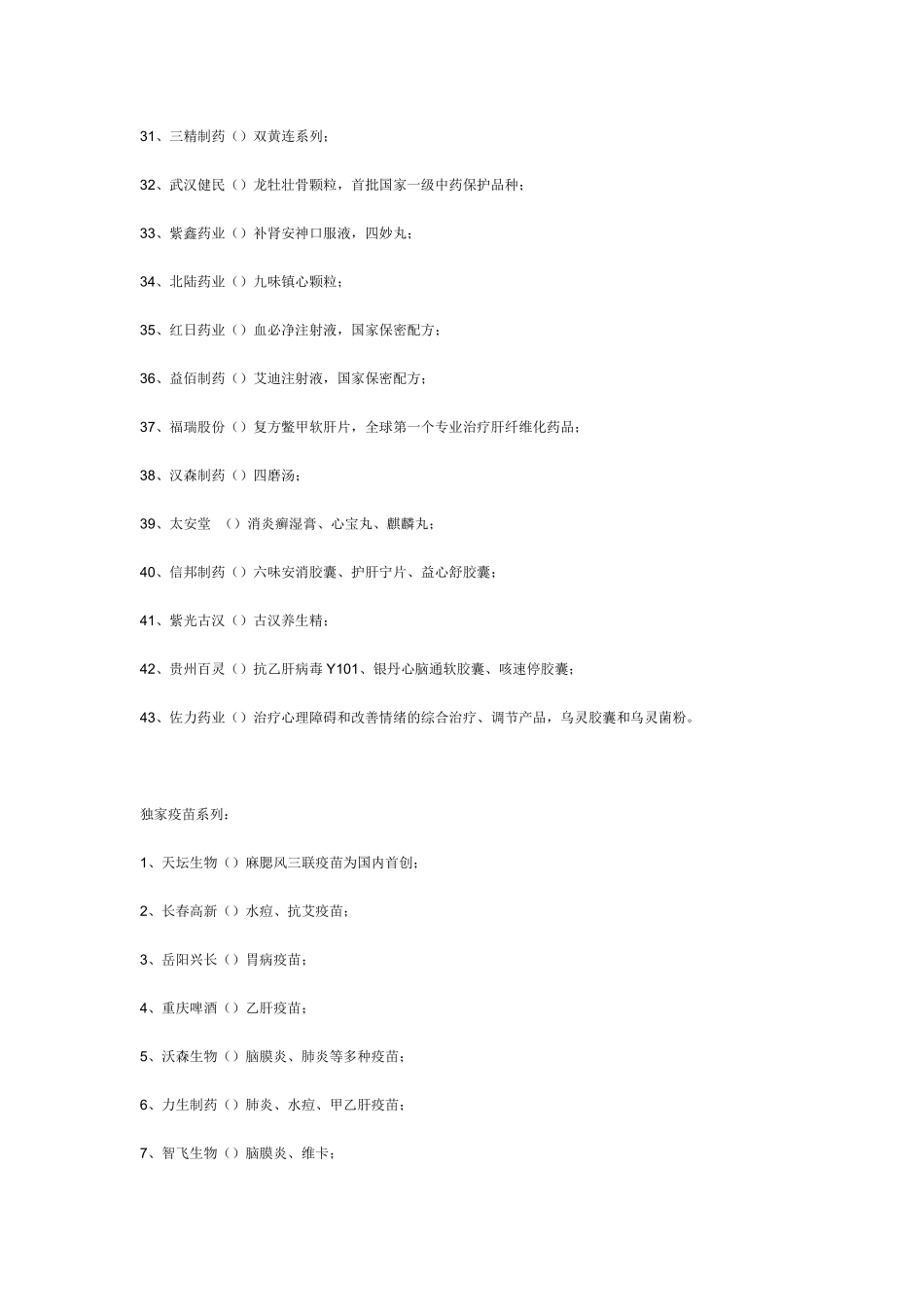 A股上医药公司一览_第3页