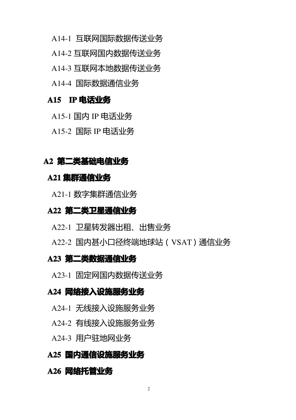B2第二类增值电信业务_第2页