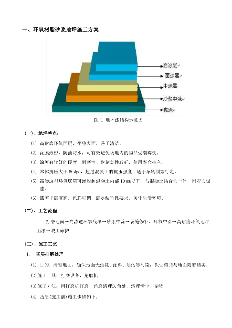 C区地下车库地坪漆停车场施工方案---2017022_第2页