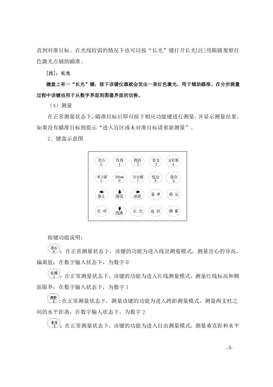 DJJ-8激光接触网检测仪使用指导书_第3页