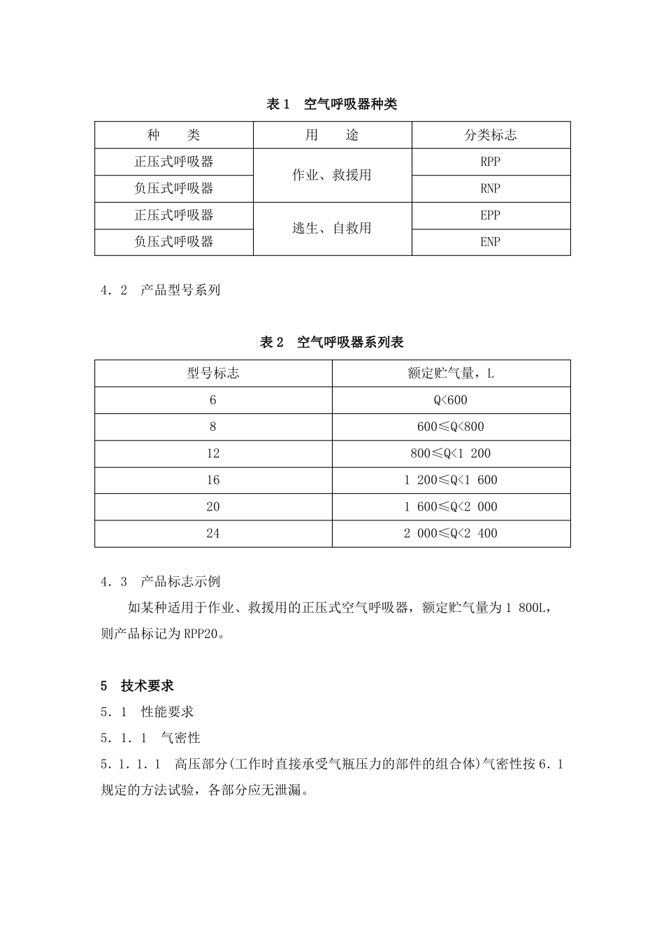 GB16556—1996自给式空气呼吸器_第3页