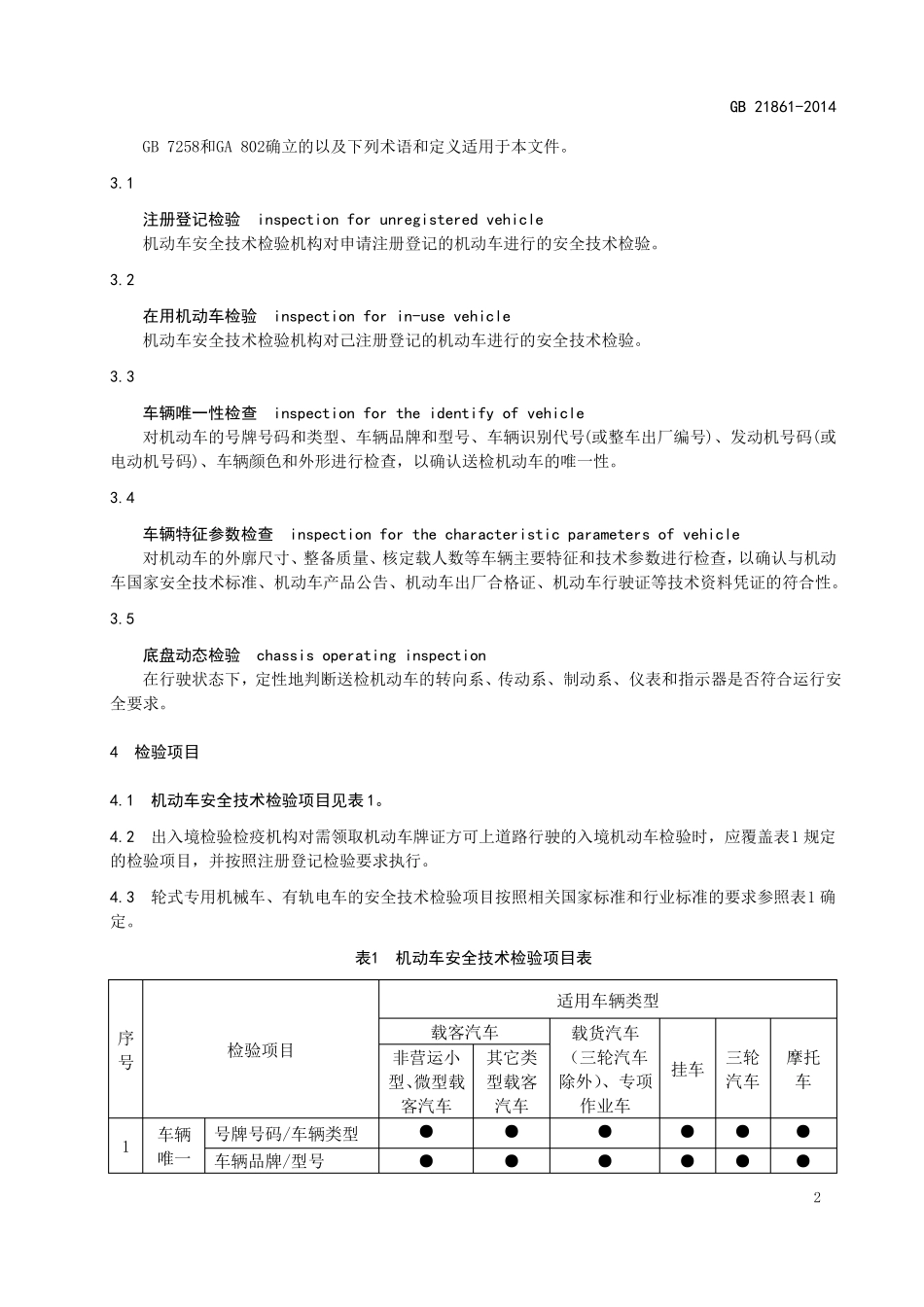 GB机动车安全技术检验项目和方法版_第2页