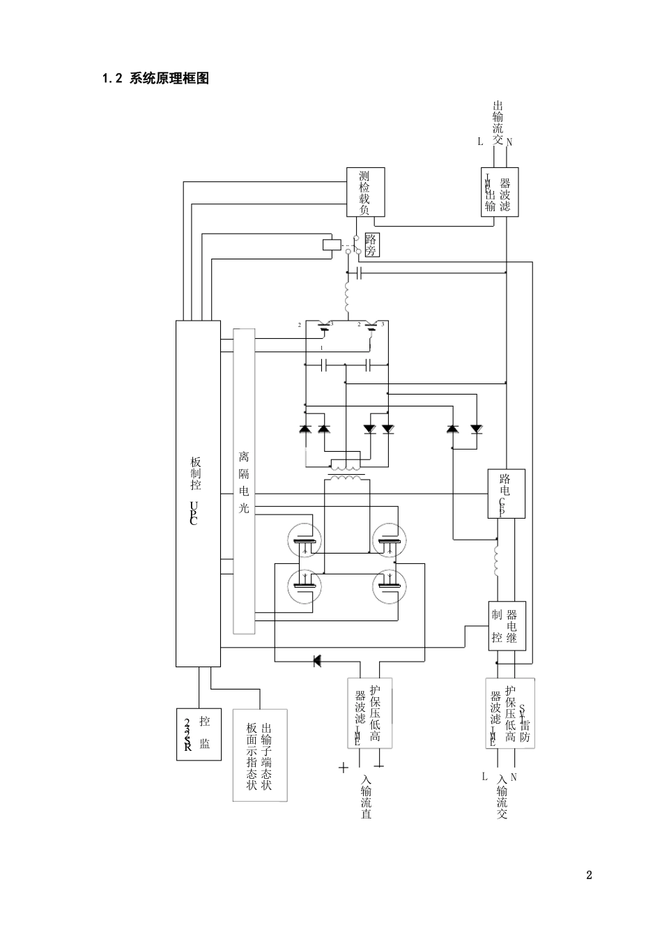 HD电力专用UPS电源1KVA-3KVA技术说明书_第3页