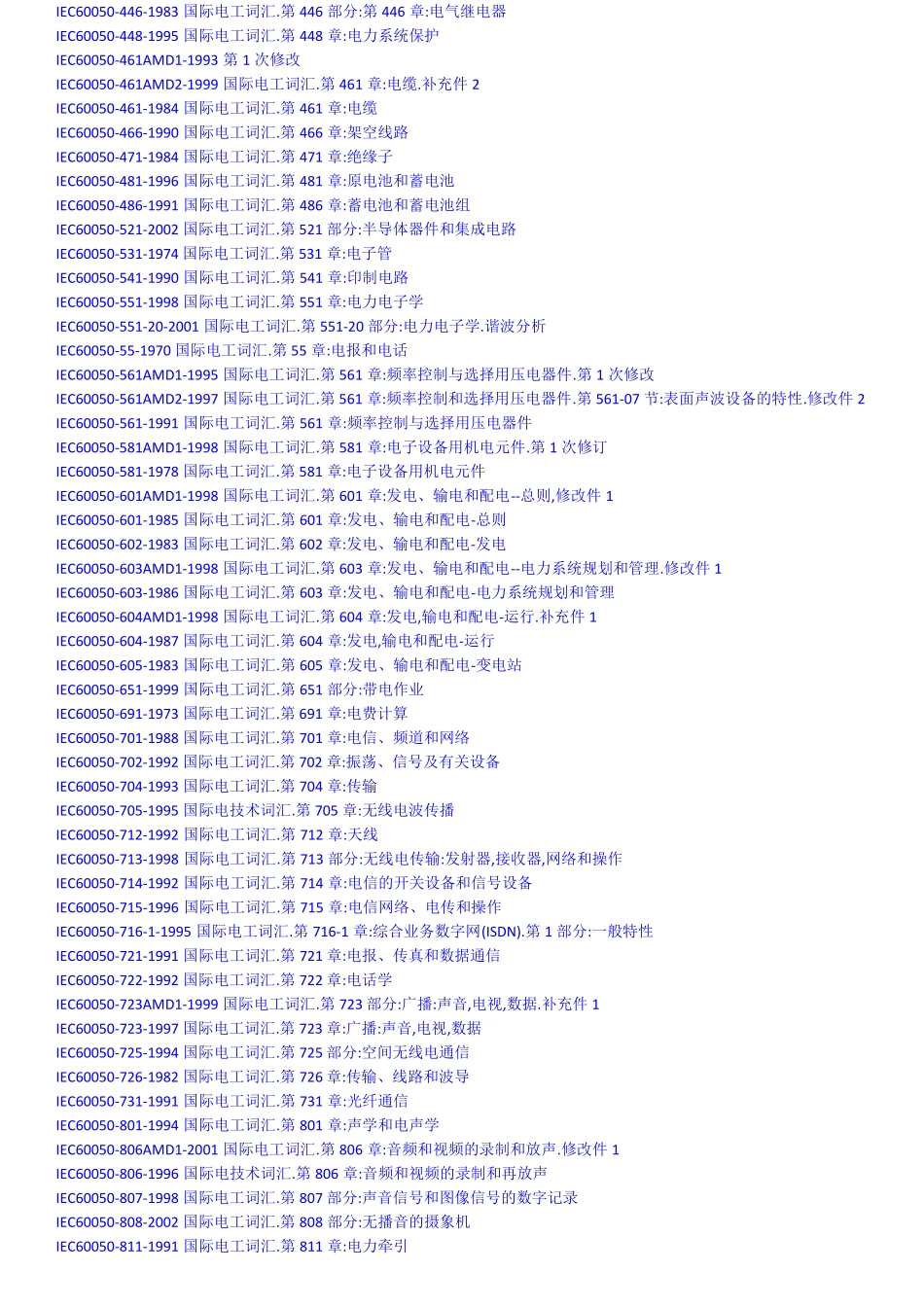 IEC国际电工标准_第3页