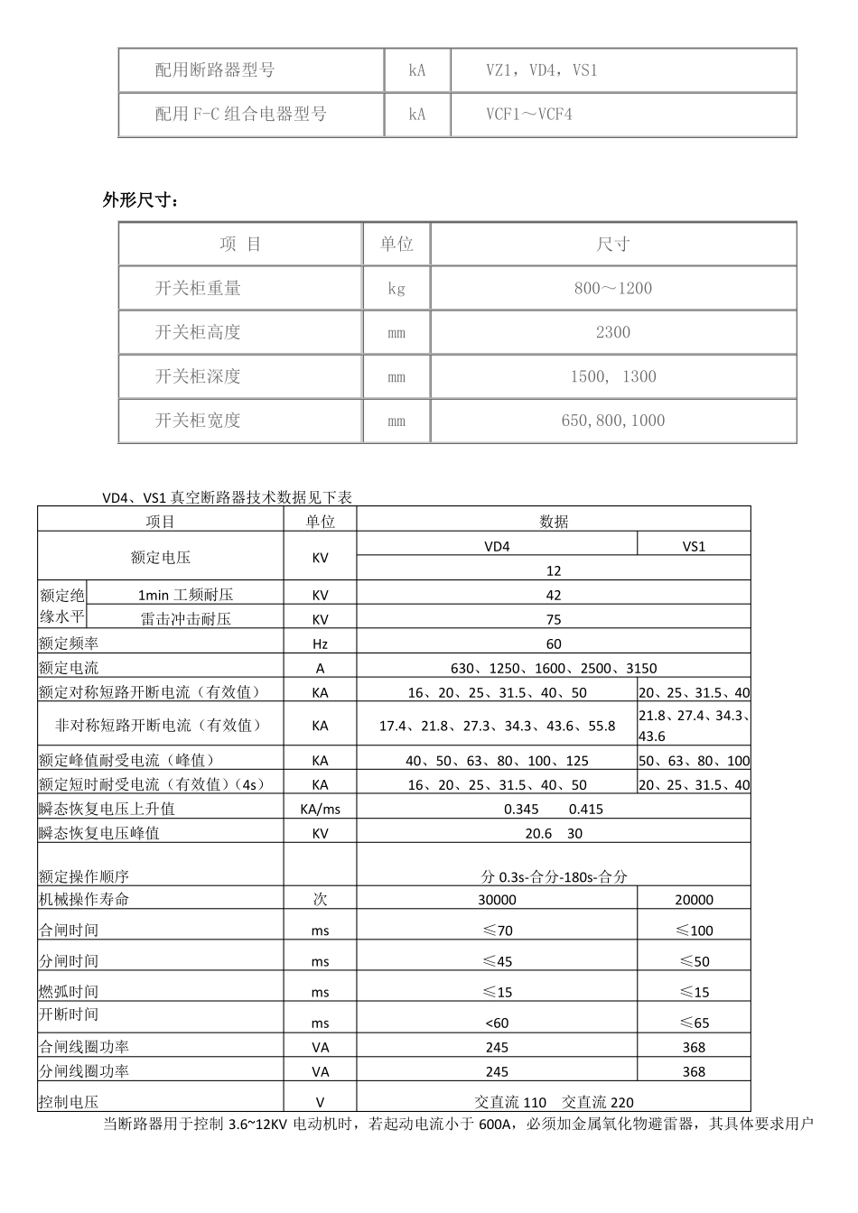 KYN28型中置式高压开关柜概述及操作顺序说明_第3页