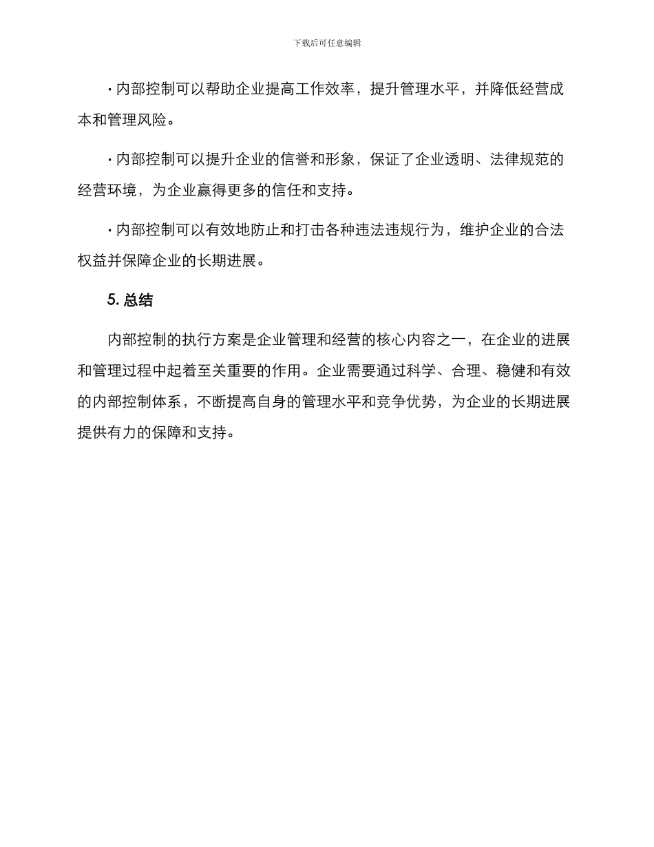 内部控制执行方案_第3页