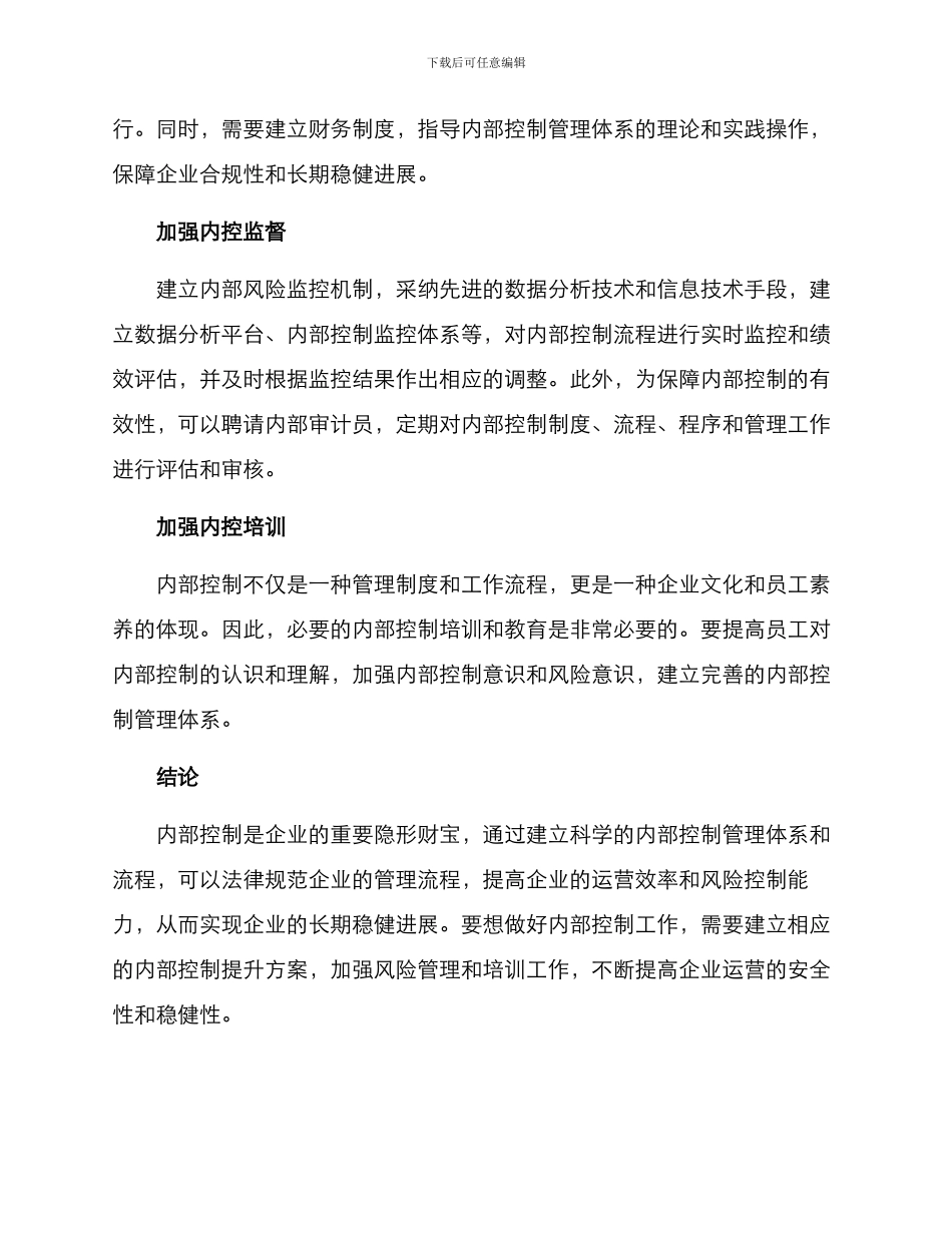 内部控制提升方案_第3页