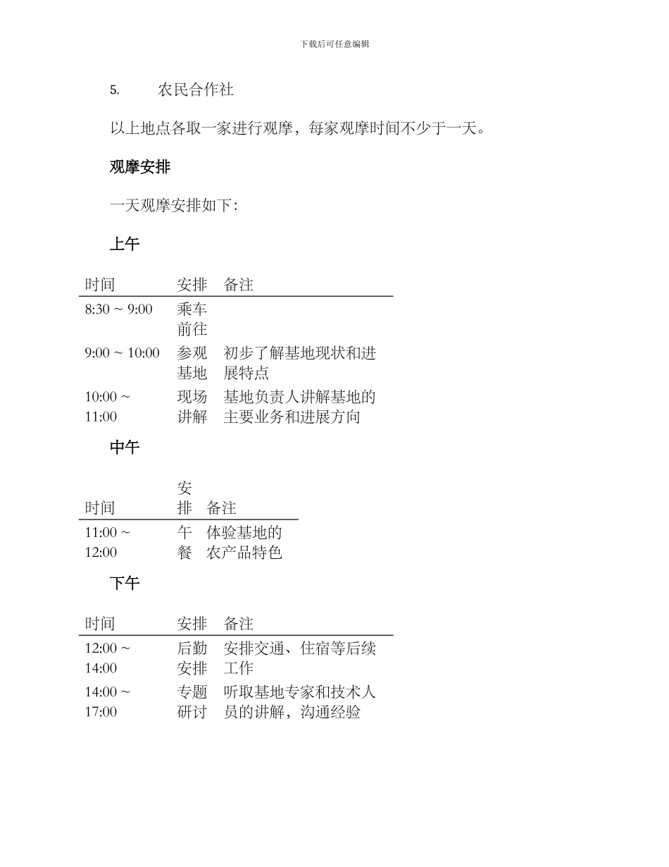 农业六新基地观摩方案_第2页