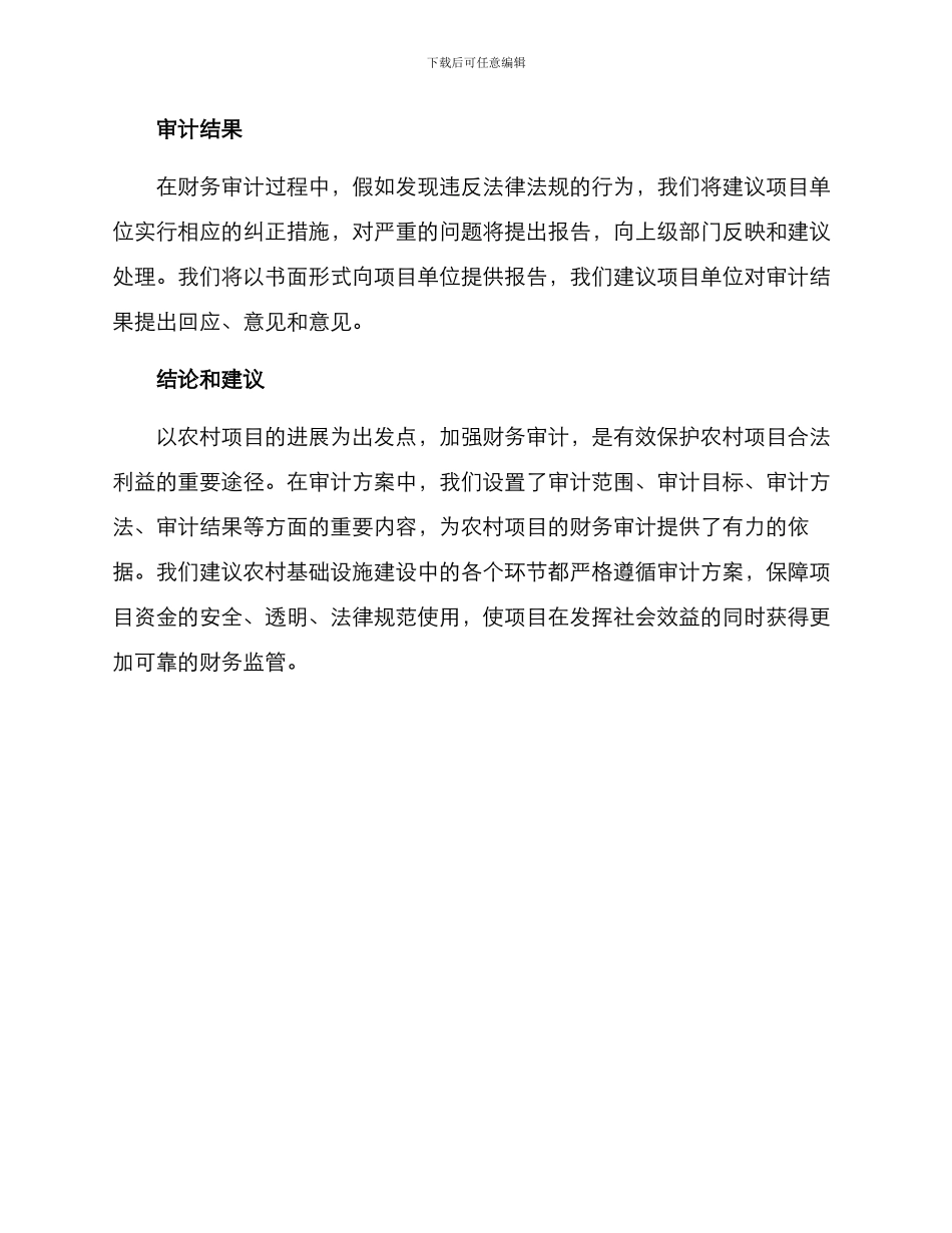 农村项目财务审计方案_第3页