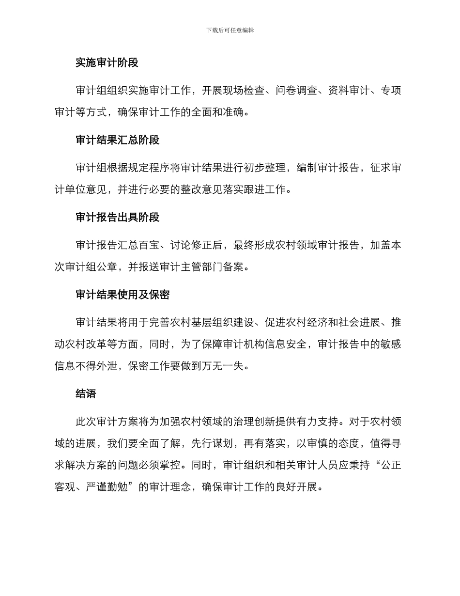 农村领域审计方案_第3页
