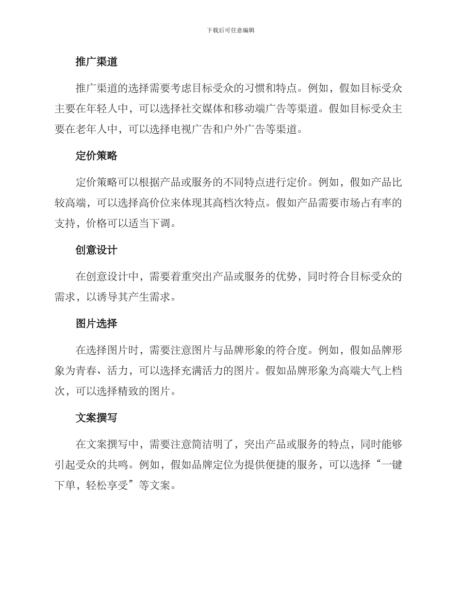 前期广告策划方案_第3页