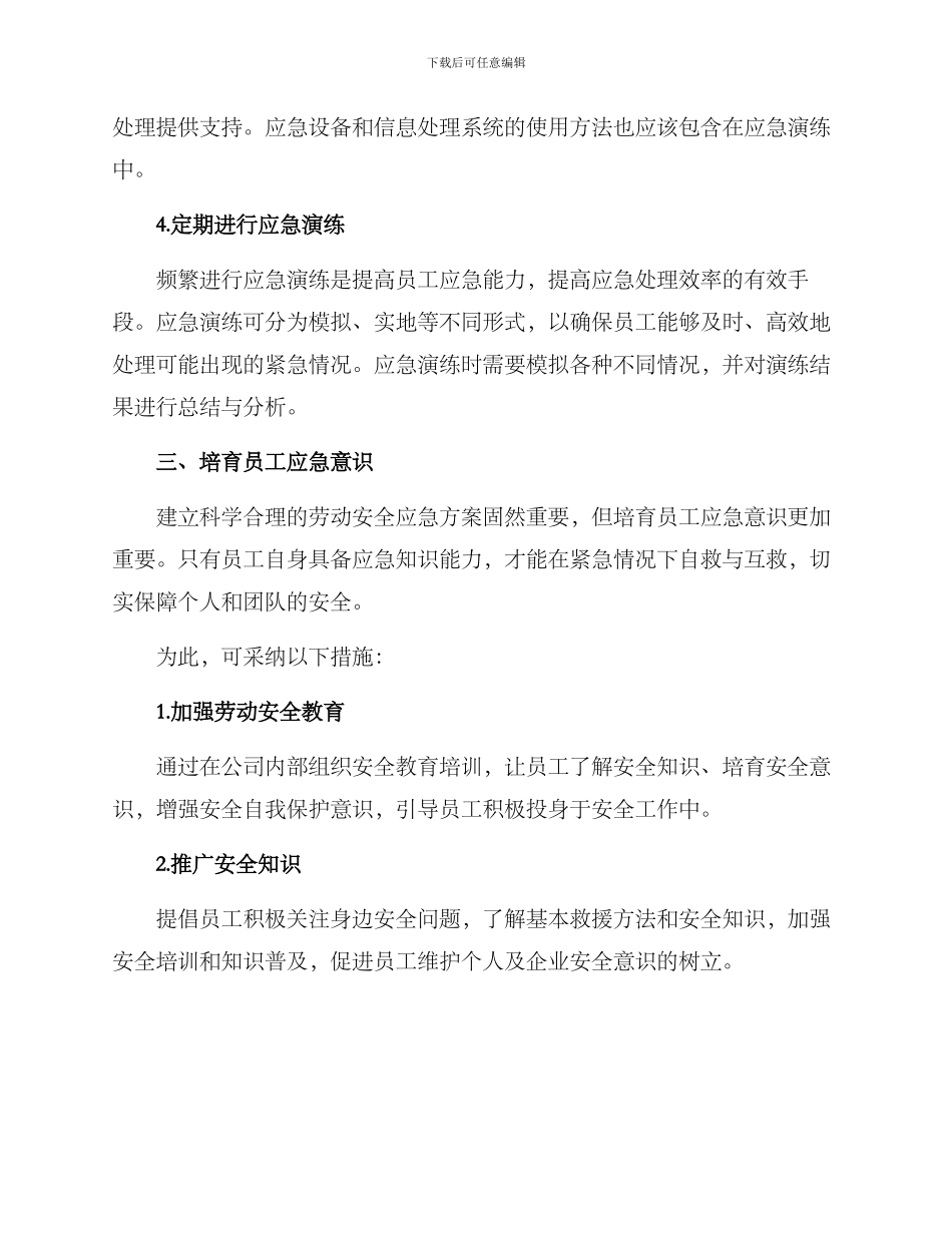 劳动安全应急方案_第2页