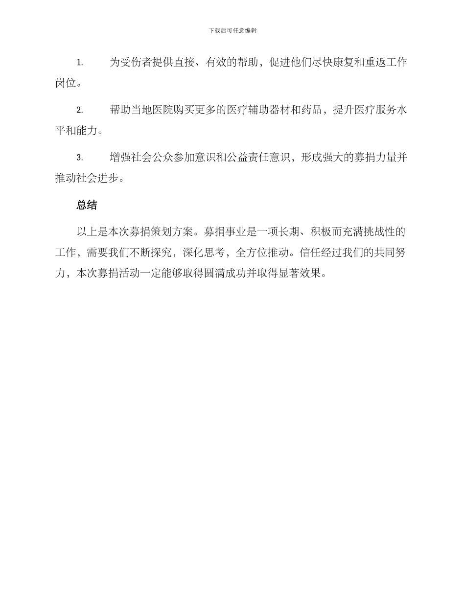 募捐策划方案_第3页