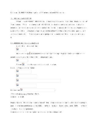 北大暑期课程《回归分析》(Linear-Regression-Analysis)讲义PKU5
