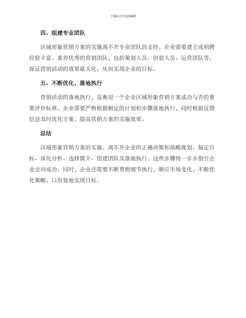 区域形象营销方案_第2页