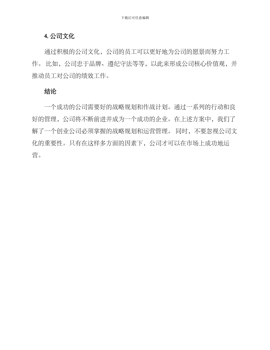 启动公司运营方案_第3页