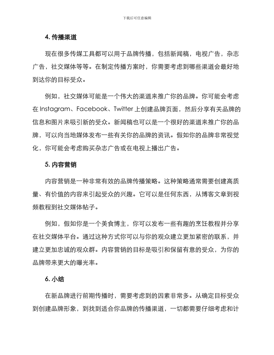 品牌前期传播方案_第2页