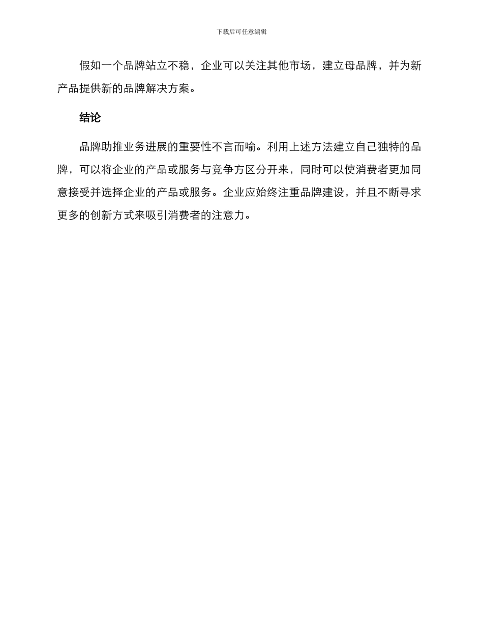 品牌助推业务发展方案_第3页