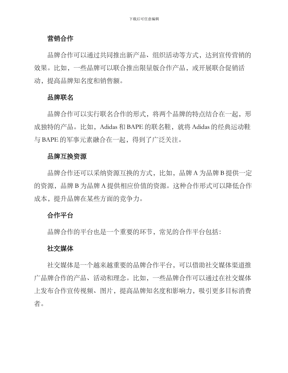 品牌合作策划方案_第2页