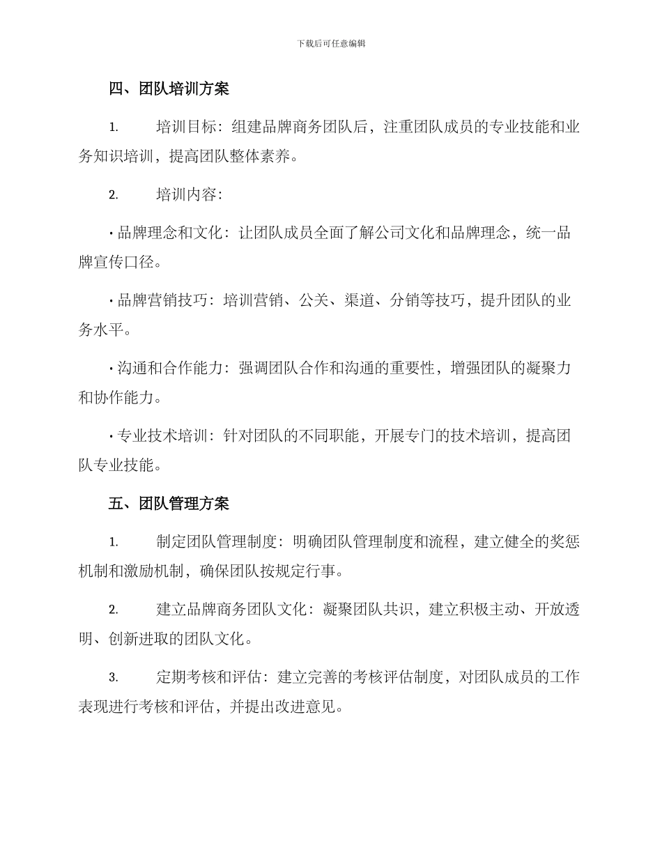 品牌商务团队搭建方案_第2页